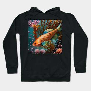 Sea Fantasy - Tropical Fish #512 Hoodie